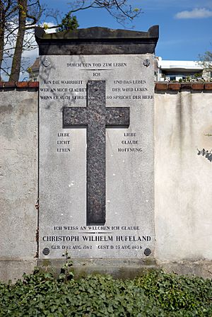 Christoph Wilhelm Hufeland grave (aka)