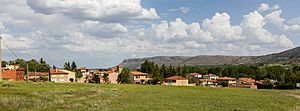 View of Cidones, Soria, Spain