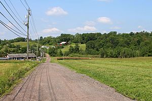 Cornell Road in Lehman Township, Luzerne County, Pennsylvania