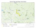 Course of Lake Creek (Sugar Creek tributary)