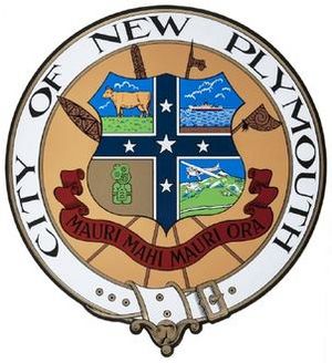 Crest of the City of New Plymouth, Taranaki
