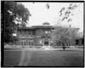 EAST (FRONT) FACADE - St. Elizabeths Hospital, L Building, 2700 Martin Luther King Jr. Avenue, Southeast, Washington, District of Columbia, DC HABS DC,WASH,221F-1