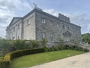 East view of Westport House