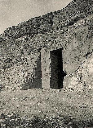 Entrance of the tomb of Khnumhotep I