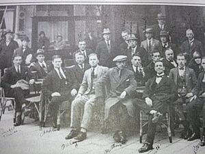 Exeter City FC in Amsterdam, 1925