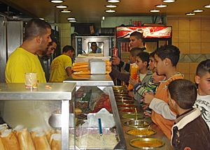 Falafel in Nazareth by David Shankbone