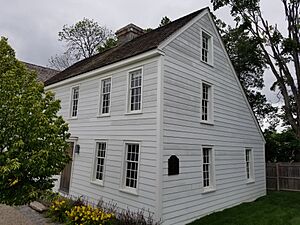 Feake Ferris House in Greenwich CT Connecticut USA sideview