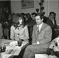Françoise Dorléac and François Truffaut visit to Israel (997009326934505171)