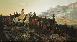 Garibaldi at Mentana, 3rd November 1867
