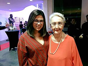 Gloria Romero with Liza Seguerra in 2018