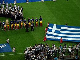 Greece team POL-GRE 8-6-2012