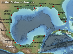 Gulf of Mexico ETOPO 2022 (labeled).png