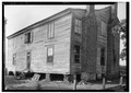 Historic American Buildings Survey Alex Bush, Photographer, June 2, 1937 LOOKING NORTHEAST AT REAR. - Dr. William Hughes House and Outbuildings, Hughes Creek vicinity, HABS ALA,54-ALIC.V,1-2