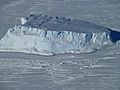 Iceberg trapped in sea ice (8145724146)
