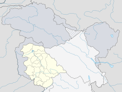 Srinagar is located in Jammu and Kashmir