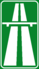 Italian traffic signs - inizio autostrada