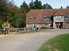 Itchen Valley Country Park visitor centre.jpg