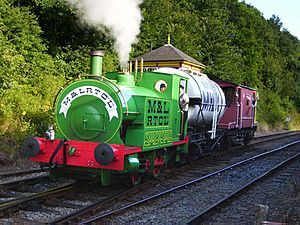 Ivor the Engine at the Battlefield Line Railway August 2007