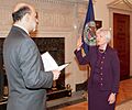 Janet yellen swearing in 2010