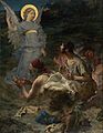 Jules Bastien-Lepage - The Annunciation to the Shepherds - Google Art Project