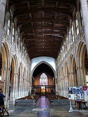 Lavenham nave