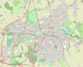 Leamington, Warwick, Whitnash map