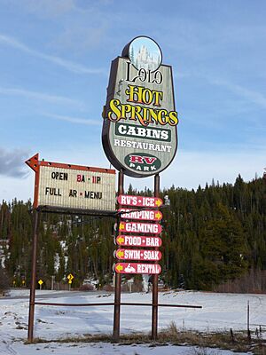 Lolo Hot Springs, Lolo, MT, 2011 4