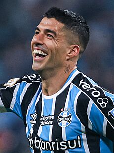 Luis Suarez en Grêmio (cropped)