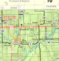 Map of Marshall Co, Ks, USA