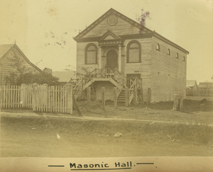Masonic Hall Mackay ca. 1880f