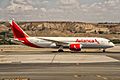 N784AV Avianca Boeing 787-8 Dreamliner departing to Bogota (BIG) @ Madrid - Barajas (MAD) - 22.08.2015 (22598489772)