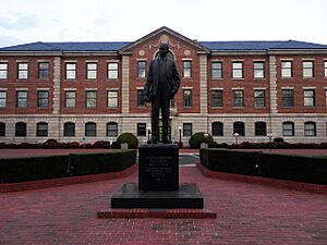 NCCU James E. Shepard statue