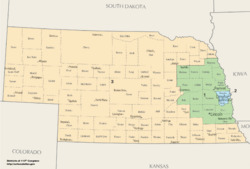 Nebraska Congressional Districts, 113th Congress