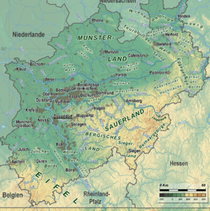 North Rhine-Westphalia Topography 08
