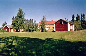 Pajala prästgård, juli 2004