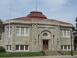 Former Parsons Carnegie Library, now Parsons Carnegie Arts Center (2013)