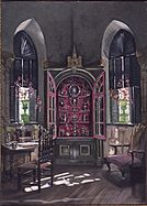 Paul Revere Room (Chapel Chamber) at Beauport, Sleeper-McCann House