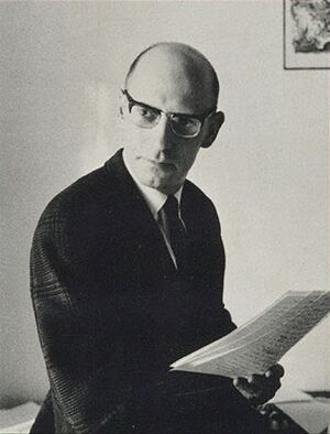 Photo of Michel Foucault on 1970 dustjacket of The Order of Things.jpg