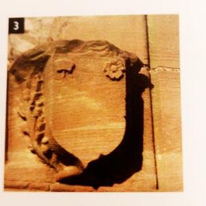 Photo of stonework at Melrose Abbey
