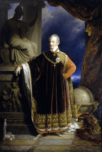 Porträt des Klemens von Metternich