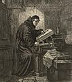 Portrait of Luther's first study of the Bible (4674520)