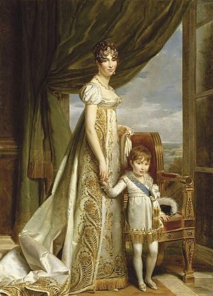 Reine de Hollande et son fils.jpg