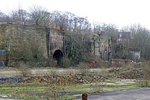 Remains of blast furnaces - Butterley (geograph 4794670).jpg