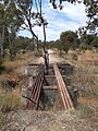 Remnants of the former Pinjarra to Narrogin railway at Boddington, November 2020 01