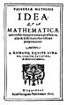 Roomen - Universae mathesis idea, 1602 - 151336