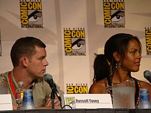 Russell Tovey & Lenora Critchlow (3772341401)