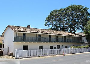 San Juan Bautista, CA USA -General Jose Castro House, built in 1839-1841 - panoramio