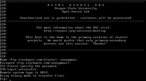 Slackware 1.01 screenshot