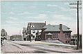 Somersworth station 1907 postcard