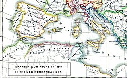 Spanish mediterranean 1519